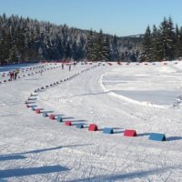 Cross country skiing on Kubalonka